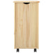 Cabinet mobil cu roata Maro 34 x 39 x 65,5 cm Lemn de pin masiv - WALTI WALTI