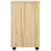 Cabinet mobil cu roata Maro 34 x 39 x 65,5 cm Lemn de pin masiv - WALTI WALTI