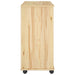Cabinet mobil cu roata Maro 63,5 x 39 x 79 cm Lemn de pin masiv - WALTI WALTI