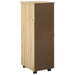 Cabinet mobil cu roata Maro 34 x 39 x 93,5 cm Lemn de pin masiv - WALTI WALTI