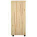 Cabinet mobil cu roata Maro 34 x 39 x 93,5 cm Lemn de pin masiv - WALTI WALTI