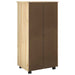 Cabinet mobil cu roata Maro 53 x 39 x 103 cm Lemn de pin masiv - WALTI WALTI