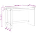 Birou Maro 112 x 50 x 75 cm Lemn de pin masiv - WALTI WALTI