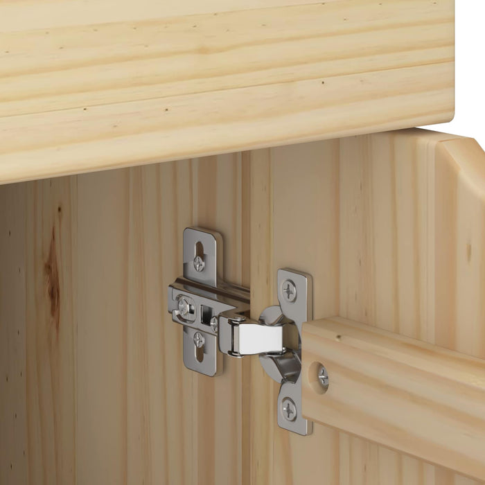 Cabinet mobil Maro 63,5 x 39 x 65,5 cm Lemn de pin masiv - WALTI WALTI