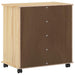Cabinet mobil Maro 63,5 x 39 x 65,5 cm Lemn de pin masiv - WALTI WALTI