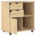 Cabinet mobil Maro 63,5 x 39 x 65,5 cm Lemn de pin masiv - WALTI WALTI