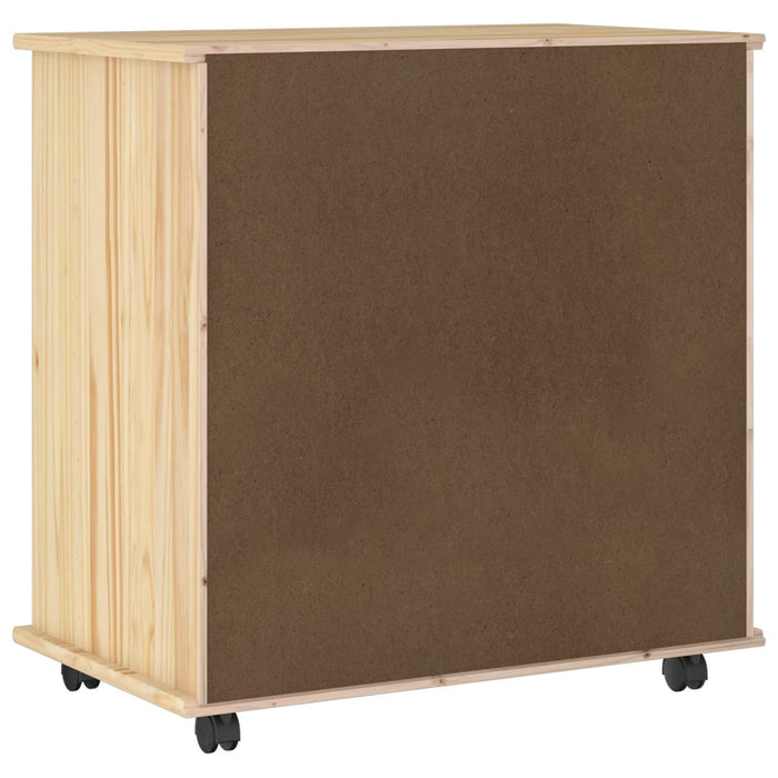 Cabinet mobil Maro 63,5 x 39 x 65,5 cm Lemn de pin masiv - WALTI WALTI