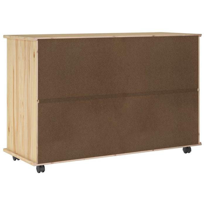 Cabinet mobil Maro 100 x 39 x 65,5 cm Lemn de pin masiv - WALTI WALTI