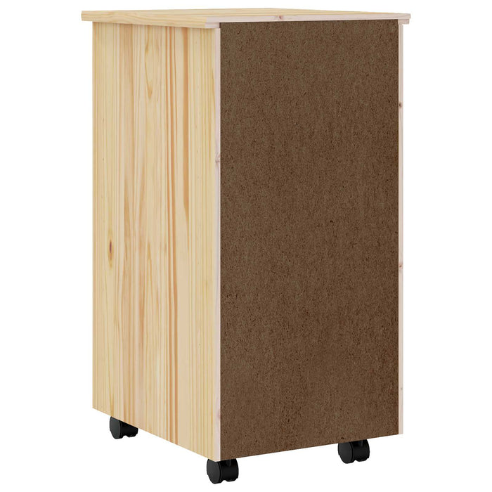 Dulap mobil cu sertare MOSS Lac transparent 34 x 39 x 65,5 cm - WALTI WALTI