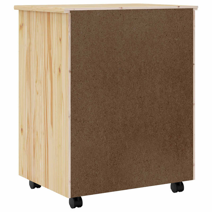 Dulap mobil cu sertare MOSS Lac transparent 53 x 39 x 65,5 cm - WALTI WALTI