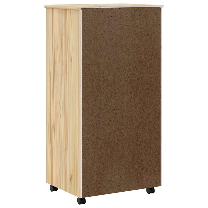 Dulap mobil cu sertare MOSS Lac transparent 53 x 39 x 103 cm - WALTI WALTI