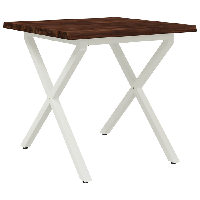 Masa de dining cu margine vie 80 x 80 x 75 cm - WALTI WALTI