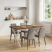Masa de dining cu margine vie 120 x 90 x 75 cm - WALTI WALTI