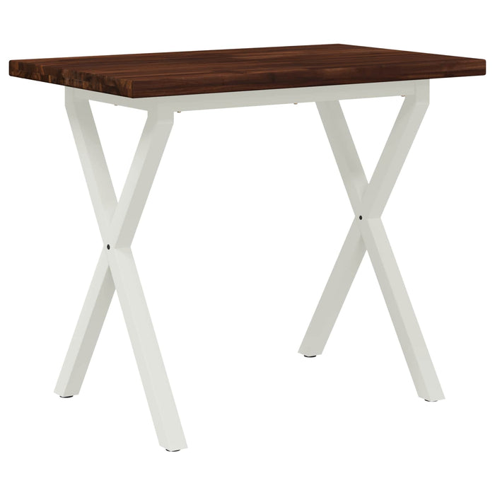 Masă de dining pătrată 110 x 55 x 75 cm Lemn Solid de Acacia - WALTI WALTI
