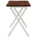 Masă de dining pătrată 110 x 55 x 75 cm Lemn Solid de Acacia - WALTI WALTI