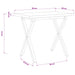 Masă de dining pătrată 110 x 55 x 75 cm Lemn Solid de Acacia - WALTI WALTI