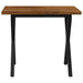 Masă de dining pătrată 110 x 55 x 75 cm Lemn Solid de Acacia - WALTI WALTI