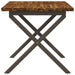 Masă de dining pătrată 80 x 80 x 75 cm Lemn Solid de Acacia - WALTI WALTI