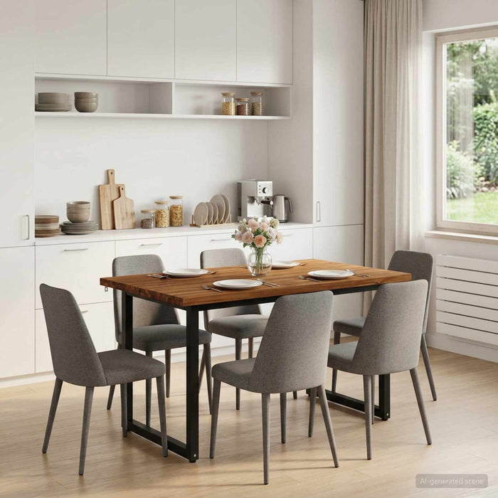 Masa de dining cu margine vie 120 x 90 x 75 cm - WALTI WALTI