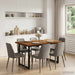 Masa de dining cu margine vie 120 x 90 x 75 cm - WALTI WALTI