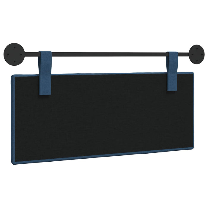Cap de pat suspendat Dungi albastru 110 x 55 x 5 cm țesătură - WALTI WALTI