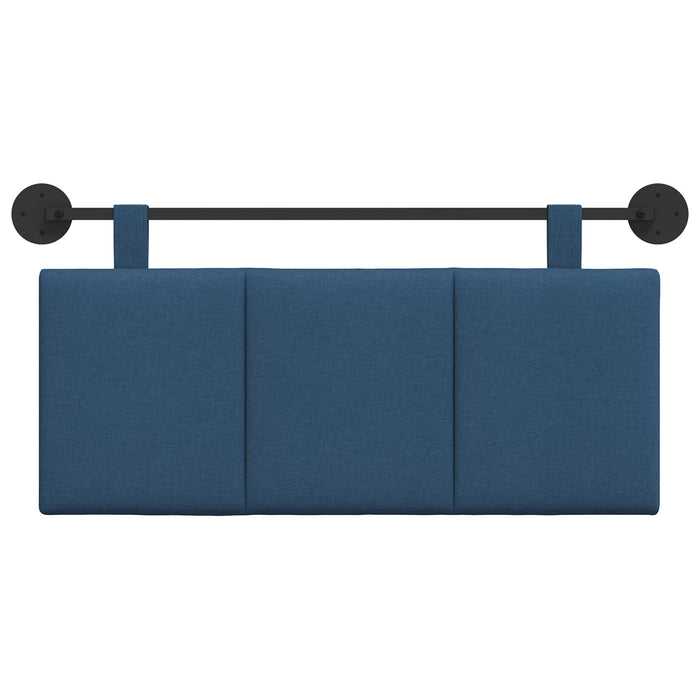 Cap de pat suspendat Dungi albastru 110 x 55 x 5 cm țesătură - WALTI WALTI