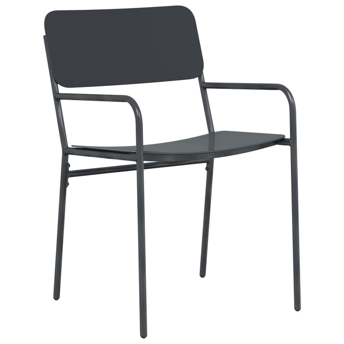 Set de Mobilier pentru Exterior 7 buc. Antracit Oțel WALTI