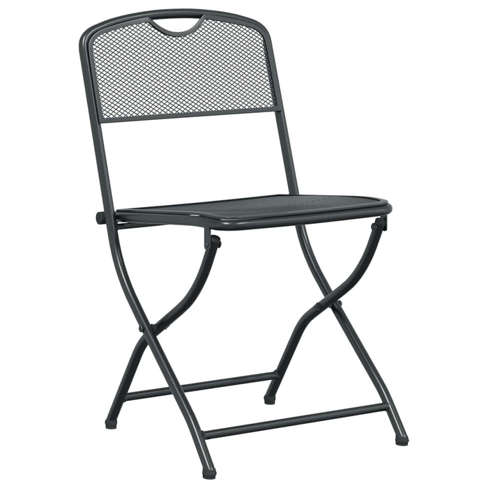 Set de Mobilier pentru Exterior 5 pcs Antracit Fier și Oțel WALTI