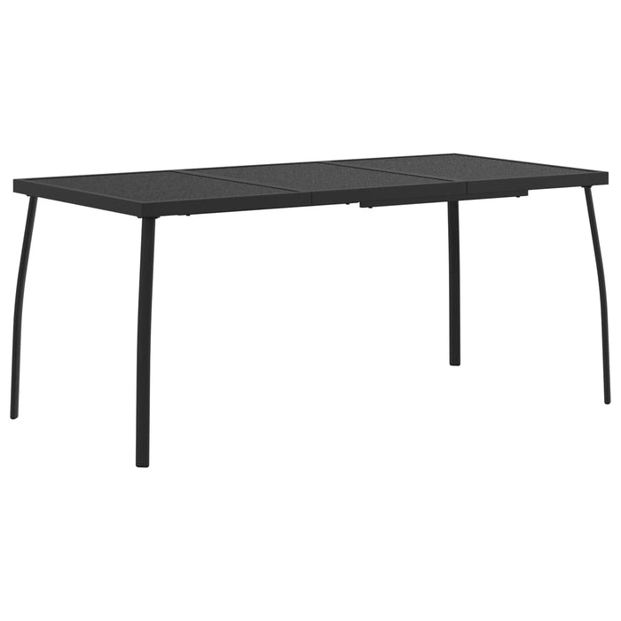 Set de Mobilier pentru Exterior 5 pcs Antracit Fier și Oțel - WALTI WALTI