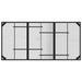 Set de Mobilier pentru Exterior 5 pcs Antracit Fier și Oțel - WALTI WALTI