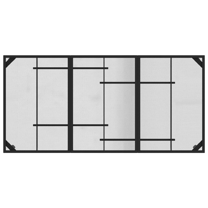 Set de Mobilier pentru Exterior 7 pcs Antracit Fier și Oțel - WALTI WALTI