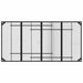 Set de Mobilier pentru Exterior 7 pcs Antracit Fier și Oțel - WALTI WALTI