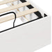 Cadru de pat otoman Alb 100 x 200 cm Lemn masiv de pin - WALTI WALTI
