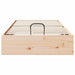Cadru de pat ottoman cu depozitare natural 90 x 190 cm - WALTI WALTI