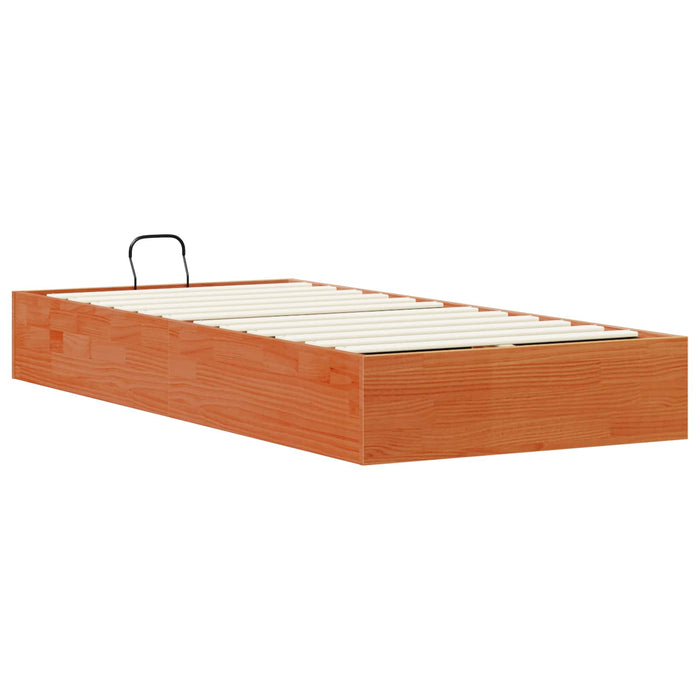 Cadru de pat ottoman cu depozitare Maro Ceară 90 x 190 cm - WALTI WALTI