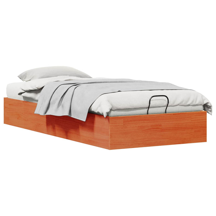 Cadru de pat ottoman cu depozitare Maro Ceară 90 x 190 cm - WALTI WALTI