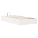 Cadru de pat ottoman cu depozitare Alb 80 x 200 cm - WALTI WALTI