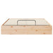 Cadru de pat ottoman cu depozitare natural 120 x 190 cm - WALTI WALTI
