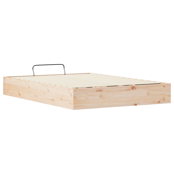 Cadru de pat ottoman cu depozitare natural 120 x 200 cm - WALTI WALTI