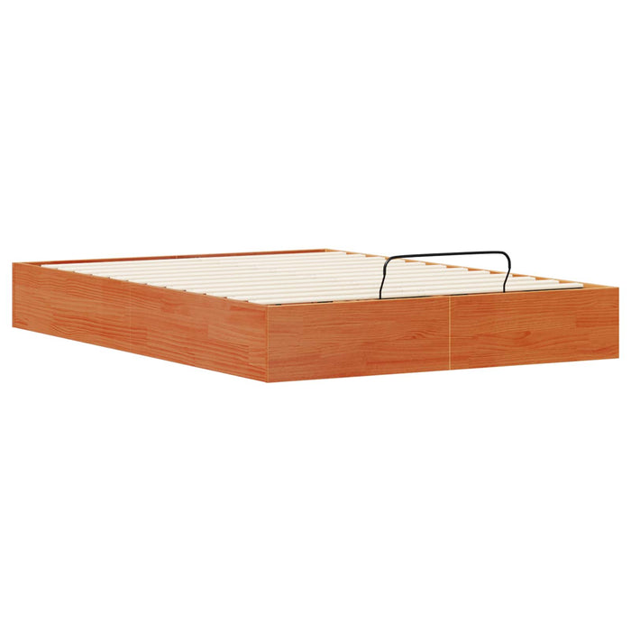 Cadru de pat ottoman cu depozitare Maro Ceară 140 x 200 cm - WALTI WALTI