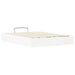 Cadru de pat ottoman cu depozitare Alb 150 x 200 cm - WALTI WALTI