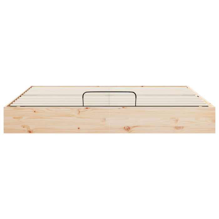 Cadru de pat ottoman cu depozitare natural 180 x 200 cm - WALTI WALTI
