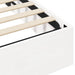 Cadru de pat ottoman cu depozitare Alb 180 x 200 cm - WALTI WALTI