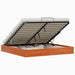 Cadru de pat ottoman cu depozitare Maro ceruit 180 x 200 cm - WALTI WALTI