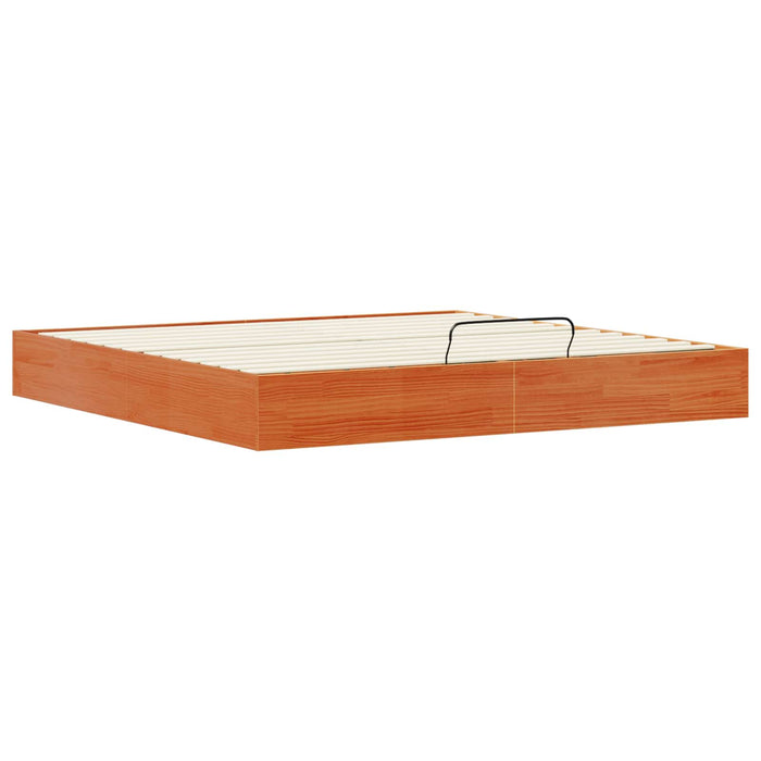 Cadru de pat ottoman cu depozitare Maro ceruit 180 x 200 cm - WALTI WALTI