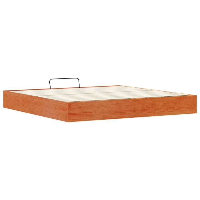 Cadru de pat ottoman cu depozitare Maro ceruit 180 x 200 cm - WALTI WALTI