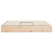 Cadru de pat ottoman cu depozitare natural 200 x 200 cm - WALTI WALTI