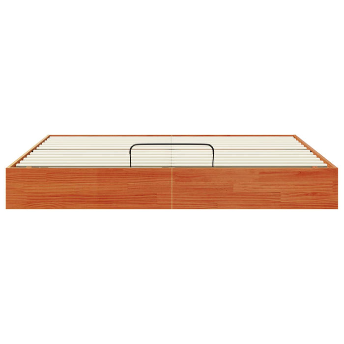 Cadru de pat ottoman cu depozitare Maro Ceară 200 x 200 cm - WALTI WALTI