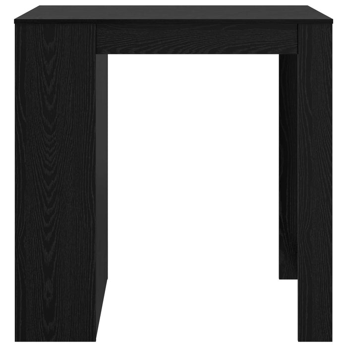 Masă de bar Stejar Negru 102 x 70 x 103,5 cm Lemn compozit - WALTI WALTI