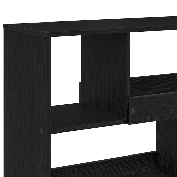 raft de cărți Stejar Negru 100 x 33 x 94,5 cm Lemn compozit - WALTI WALTI